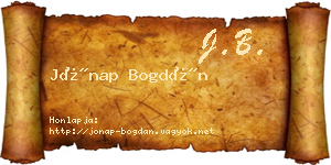 Jónap Bogdán névjegykártya